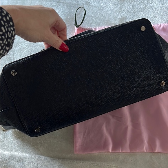 kate spade Black Shoulder Bag Smooth Leather Rectangular Shape - Picture 6 of 6